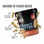 3 - AS-IT-IS Nutrition Peanut Butter,  1 kg  Crunchy 
