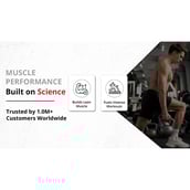 13 - Muscle Performance Anabolic Mass Gainer with Creatine Monohydrate 0.66 lbs & Steel Shaker Combo,  5.5 lb  Creamy Vanilla 