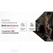 12 - Muscle Performance Anabolic Mass Gainer with Creatine Monohydrate 0.66 lbs, Steel Shaker & Gym Bag Combo,  5.5 lb  Rabri Kulfi 