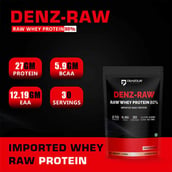 6 - Denzour Nutrition Denz-Raw Whey Protein, 2.25 lb Unflavoured