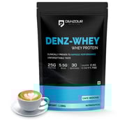 1 - Denzour Nutrition Denz-Whey Protein,  2.38 lb  Cafe Mocha 