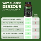 6 - Denzour Nutrition Organic Ashwagandha 1000mg,  60 veggie capsule(s) 