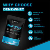 3 - Denzour Nutrition Denz-Whey Protein,  2.38 lb  Pista Kulfi 