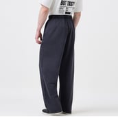 5 - MuscleBlaze Washed Oversized Joggers,  Light Charcoal Grey  Small