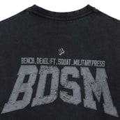 6 - MuscleBlaze BDSM Oversized Washed T-Shirt,  Medium  Blue Tint