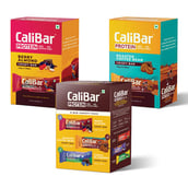 1 - Calibar Protein Bar 10g Protein,  18 bar(s)  Berry Almond & Roasted Coffee Bean (Pack of 6 Each)+ 6-Bar Variety Pack (Assorted) 