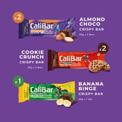2 - Calibar Protein Bar 20g Protein, 5 bar(s) Variety Pack (Pack of 2)