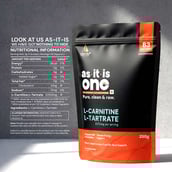 8 - AS-IT-IS Nutrition L Carnitine L Tartarate, 0.55 lb Unflavoured