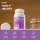 3 - Pumpd Multivitamin With Probiotic For Men,  90 tablet(s)  Unflavoured 