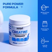9 - Pumpd Creatine Monohydrate,  Unflavoured  0.55 lb 