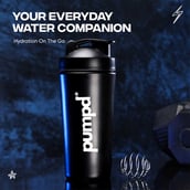 4 - Pumpd Steel Shaker,  Black  750 ml 