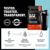 AS-IT-IS Nutrition Creatine Monohydrate,  Unflavoured  1.1 lb 