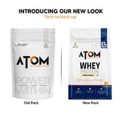 2 - AS-IT-IS Nutrition ATOM Whey Protein with Enzymes,  2.2 lb  French Vanilla