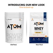 2 - AS-IT-IS Nutrition ATOM Whey Protein with Enzymes,  2.2 lb  Mango Fusion