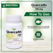 5 - Biotrex Quercetin 100mg,  60 veggie capsule(s) 