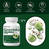 5 - Biotrex Graviola 500mg,  60 veggie capsule(s) 