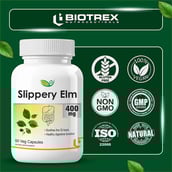 7 - Biotrex Slippery Elm 400mg,  60 veggie capsule(s) 