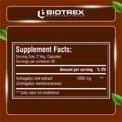 4 - Biotrex Astragalus 500mg,  60 veggie capsule(s) 