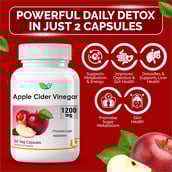 5 - Biotrex Apple Cider Vinegar (1200 mg),  60 capsules  Unflavoured 