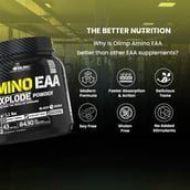 3 - Olimp Black Series Amino EAA Xplode Powder,  Ice Tea Peach  1.14 lb  43 Servings 