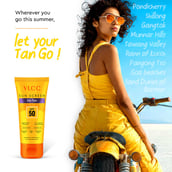 2 - VLCC De-Tan Sunscreen Gel Creme, 50 g SPF 50 PA+++