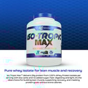 1 - Ronnie Coleman Iso-Tropic Max,  5 lb  German Chocolate Cake