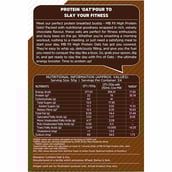 4 - MuscleBlaze High Protein Oats,  1.2 kg  Dark Chocolate 