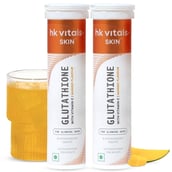 1 - HealthKart HK Vitals Glutathione Effervescent,  Mango (Pack of 2)  30 tablet(s) 