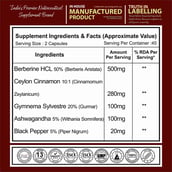 3 - NutraMarck Berberine 5X, 90 capsules