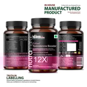 4 - NutraMarck Testosterone Booster 12X,  90 capsules  Unflavoured 