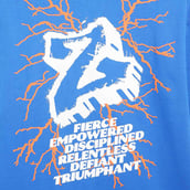 6 - MuscleBlaze Z-Verse T-Shirt, Small Royal Blue