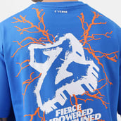 10 - MuscleBlaze Z-Verse T-Shirt, Large Royal Blue