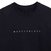 2 - MuscleBlaze Z-League T-Shirt, Large Black