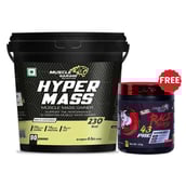 Muscle Garage Hyper Mass Gainer,  9.92 lb  Choco Caramel 