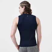 3 - MuscleBlaze Air Tech Compression MuscleTank,  Small  Navy 