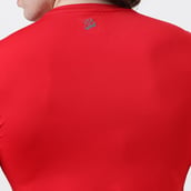 6 - MuscleBlaze Air Tech Compression MuscleTee Half Sleeve,  X-Large  Red 