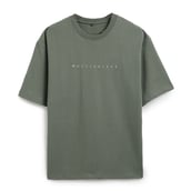 2 - MuscleBlaze Z-Verse Oversized Tshirt,  Large  Military Green 