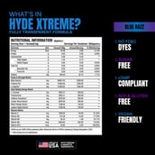 2 - ProSupps Hyde Xtreme Pre Workout,  0.42 lb  Blue Razz 