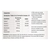 3 - HealthKart HK Vitals Glutathione Effervescent,  Lemon (Pack of 2)  30 tablet(s) 