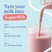 7 - Supermilk Gritzo Growth+ for Boy/Girl 2 to 6 years,  400 g  Strawberry