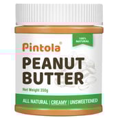 1 - Pintola All Natural Peanut Butter,  0.350 kg  Creamy 