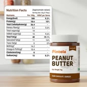 4 - Pintola Dark Chocolate Peanut Butter,  1 kg  Crunchy 