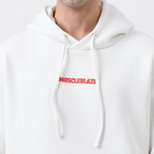 1 - MuscleBlaze Z-League Hoodie, X-Large White