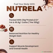 3 - Nutrela Weight Gainer, 1.1 lb Chocolate