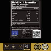 4 - One Science Omega-3 Fish Oil,  60 softgels 