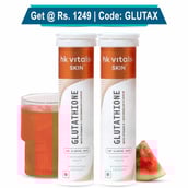 HealthKart HK Vitals Glutathione Effervescent,  Watermelon  30 tablet(s) 
