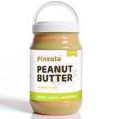 1 - Pintola Organic Peanut Butter,  2.5 kg  Crunchy 