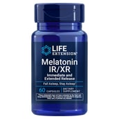 1 - Life Extension Melatonin IR/XR,  60 capsules  Unflavoured 