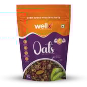 1 - WellX Oats,  1 kg  Dark Chocolate Crunchy 