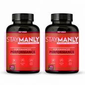 1 - Nirvasa StayManly, 20 capsules Unflavoured (Pack of 2)